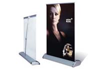 Mini Roll Up Banner Stand