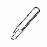 SC-3933 Carbide Plotter Blade 5-Pack