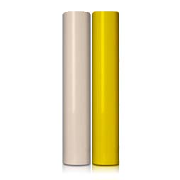 Yellow Vinyl Spray Mask Stencil - 4 mil